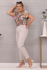 Spodnie damskie modelujące polski producent popiel