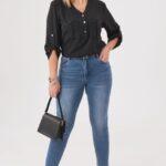 czarna-bluzka-gładka-z-guzikami-z-rękawem-34 (5)