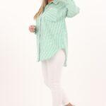 koszula-bawelniana-damska-bialo-zielona (3)