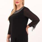 Bluzka-z-szyfonowym-rękawem-czarna (2)