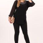 Bluzka-z-szyfonowym-rękawem-czarna (5)