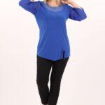 Bluzka-z-szyfonowym-rękawem-niebieska (7)