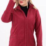 Polar damski czerwony