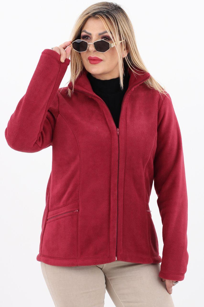 Polar damski czerwony