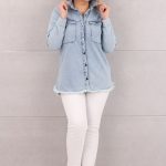 Jasna koszula jeansowa damska