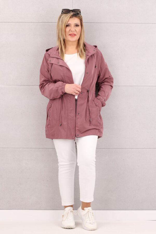 kurtka-parka-wiosenno-letnia-rozowa