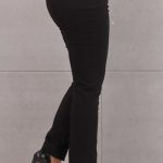 Wizytowe czarne spodnie damskie