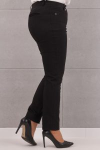 Wizytowe czarne spodnie damskie