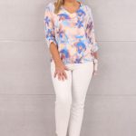 bluzka-damska-z-wiazaniem-bezowo-niebieska (4)