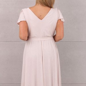 brokatowa-rozkloszowana-sukienka-rozowa-ecru (4)