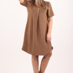 sukienka-z-guzikami-z-przodu-brazowa (9)