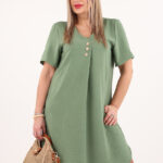 sukienka-z-guzikami-z-przodu-zielona (3)