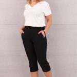 Rybaczki damskie bawełniane czarne