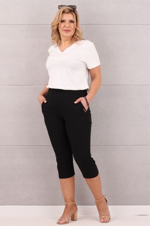 Rybaczki damskie bawełniane czarne