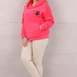 bluza-damska-z-kapturem-wzor-serce-lapka-rozowa (2)