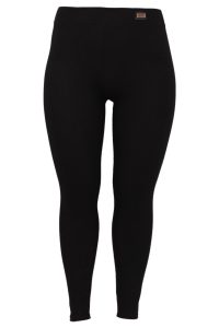 Legginsy prążkowane z wysokim stanem czarne