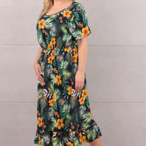 letnia-granatowa-sukienka-w-hawajskie-kwiaty (6)