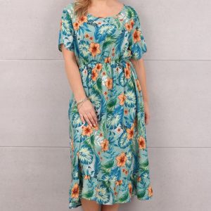 letnia-zielona-sukienka-w-hawajskie-kwiaty (3)