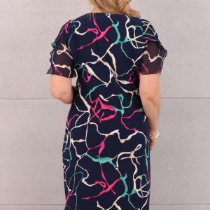 sukienka-z-plisa-na-dole-w-rozowym-wzorze (4)