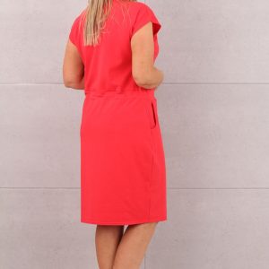 sukienka-ze-sznurkiem-w-pasie-czerwona (3)