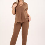 komplet-damski-bluzka-i-spodnie-brazowy (2)