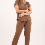 komplet-damski-bluzka-i-spodnie-brazowy (6)