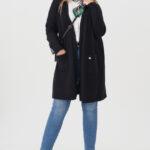 Kardigan damski XXL czarny – moda dla puszystych