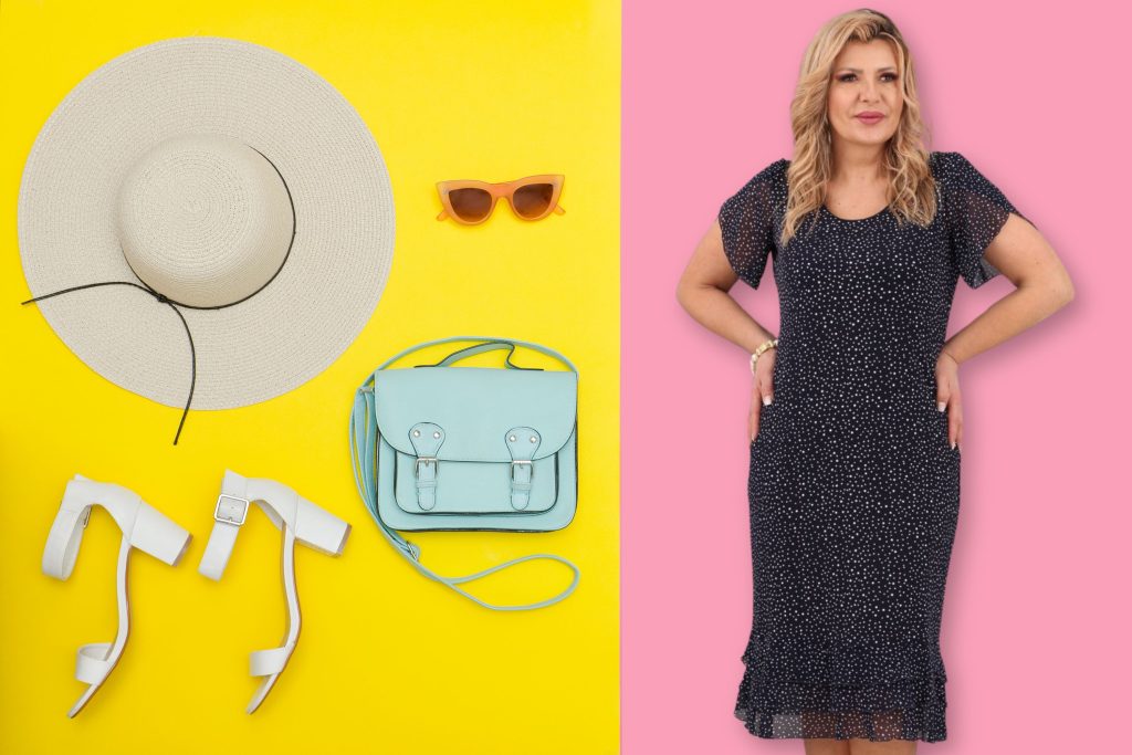 stylizacje plus size lato