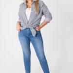 Bawełniana-koszula-damska-w-paski-biało-jeansowa (5)