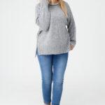 Ciepły-Wełniany-sweter-damski-plus-size-szary (1)