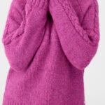 Ciepły-Wełniany-sweter-damski-plus-size-amarantowy (3)