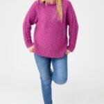 Ciepły-Wełniany-sweter-damski-plus-size-amarantowy (6)