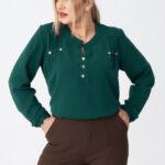 Elegancka-bluzka-koszulowa-plus-size-zielona (7)