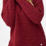 Ciepły-Wełniany-sweter-damski-plus-size-bordowy (4)