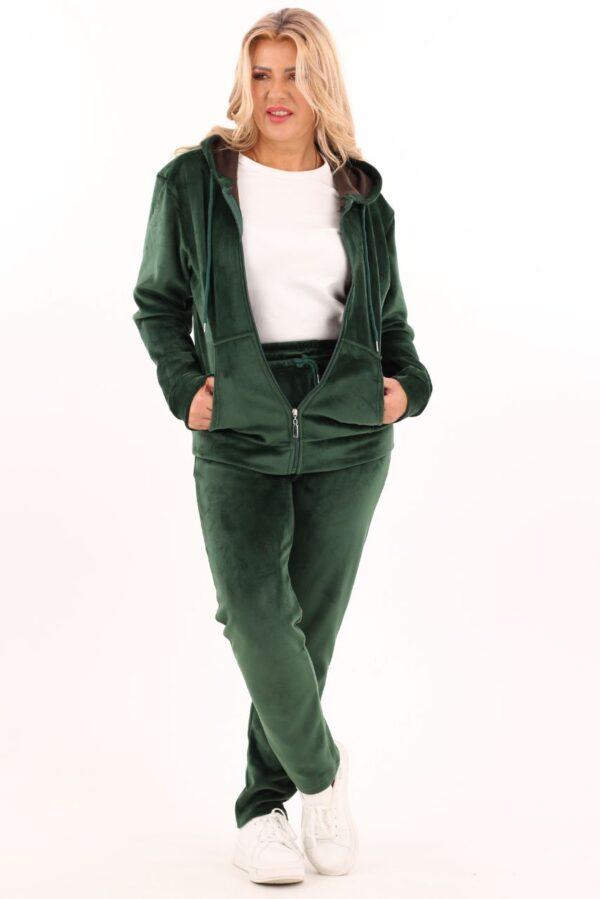 Ocieplany dres plus size