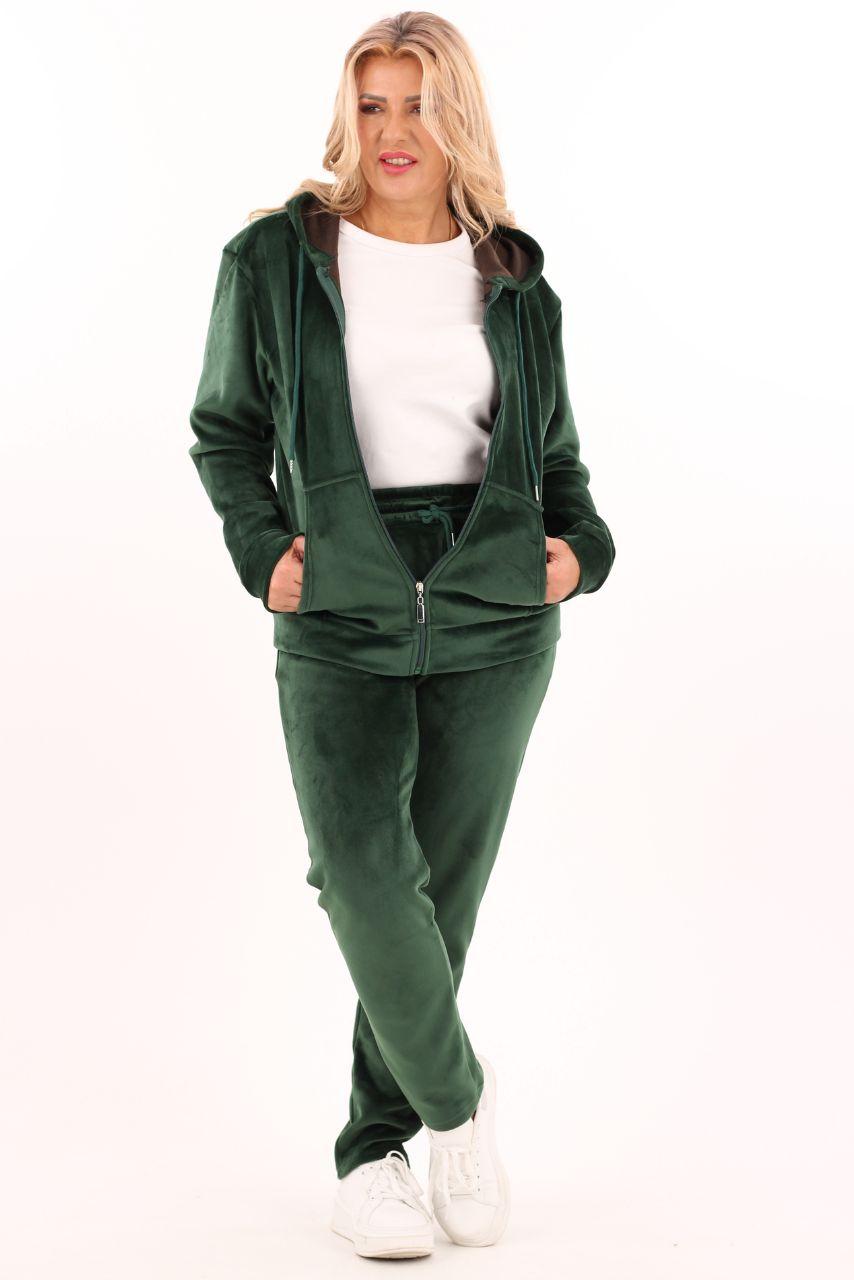 Ocieplany dres plus size