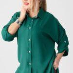 elegancka-koszula-damska-plus-size-butelkowa-zielen (4)
