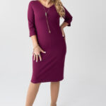 Sukienka-z-dekoltem-PLUS-SIZE-fioletowa (6)