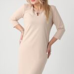 bezowa-sukienka-z-ozdobnym-dekoltem (3)