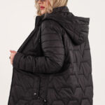 Kurtka z regulowaną długością przejściowa czarna