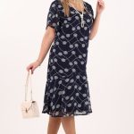sukienka-szyfonowa-na-wesele-granatowa-w-biale-wzory (2)