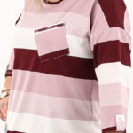 bluzka-w-paski-z-wiazaniem-na-dole-bordowo-rozowa (3)