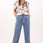 Cienkie jeansy na lato damskie