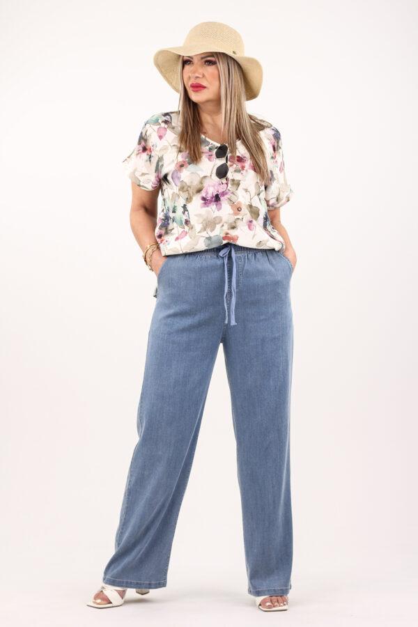 Cienkie jeansy na lato damskie