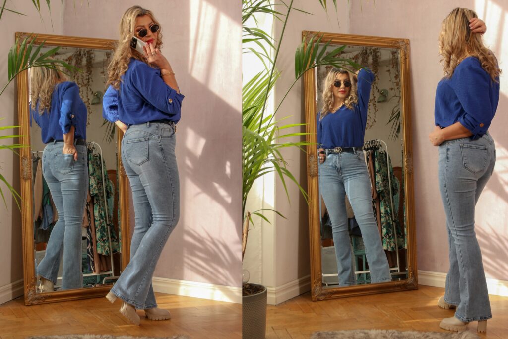 czy szerokie spodnie pogrubiają