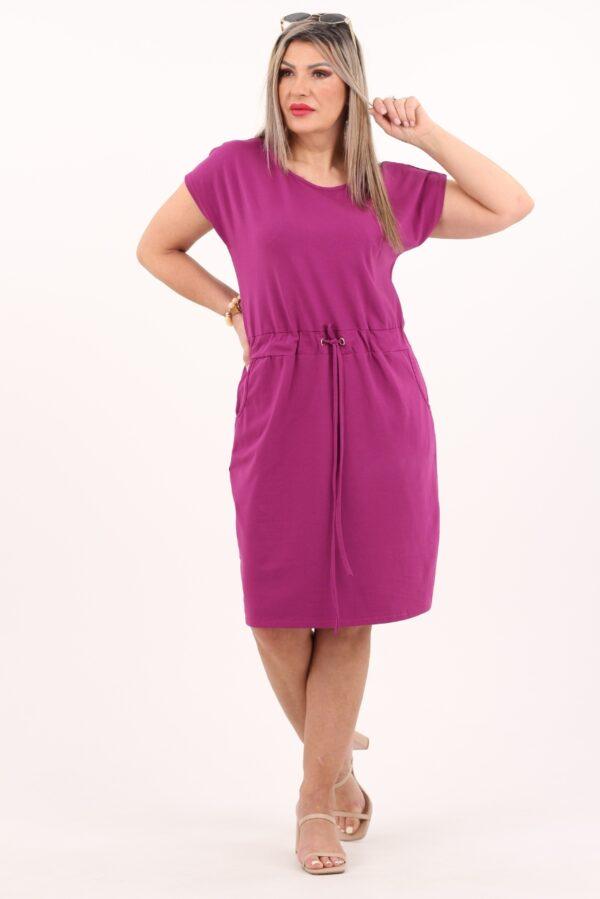 Fioletowa sukienka sportowa