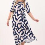 granatowo-bezowa-sukienka-do-polowy-lydki (2)