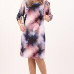 rozowo-granatowa--sukienka-z-falbanka-na-rekawach (6)