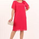 sukienka-z-kwiatem-na-ramieniu-pudrowa (6)