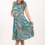 wzorzysta-sukienka-ze--złotym-paskiem-niebieska (2)